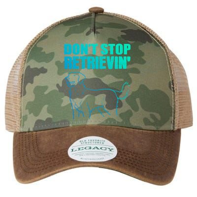 Dont Stop Retrievin Veterinarian Great Gift Legacy Tie Dye Trucker Hat