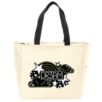Dreaming Stars & Rainbows Zip Tote Bag