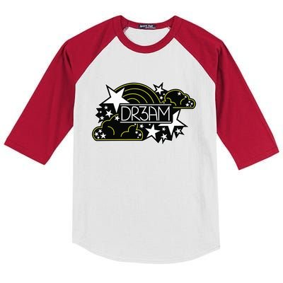 Dreaming Stars & Rainbows Kids Colorblock Raglan Jersey