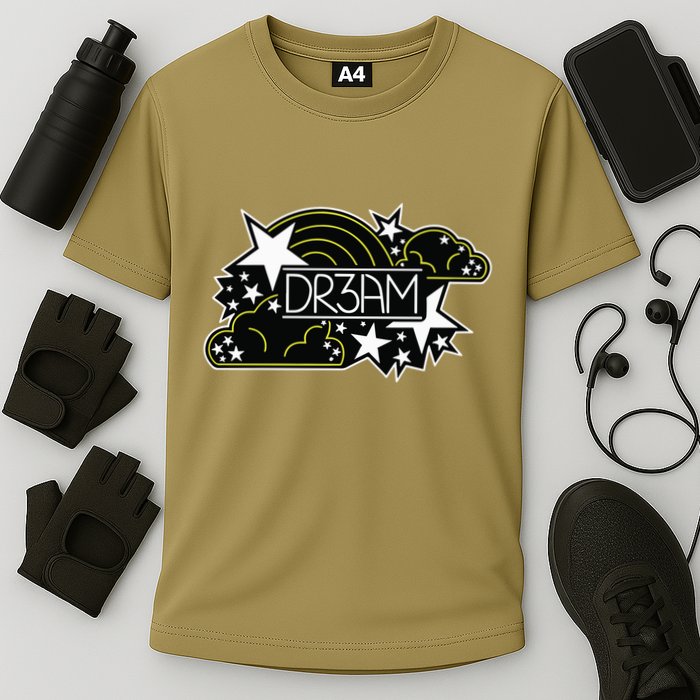 Dreaming Stars & Rainbows Cooling Performance Crew T-Shirt