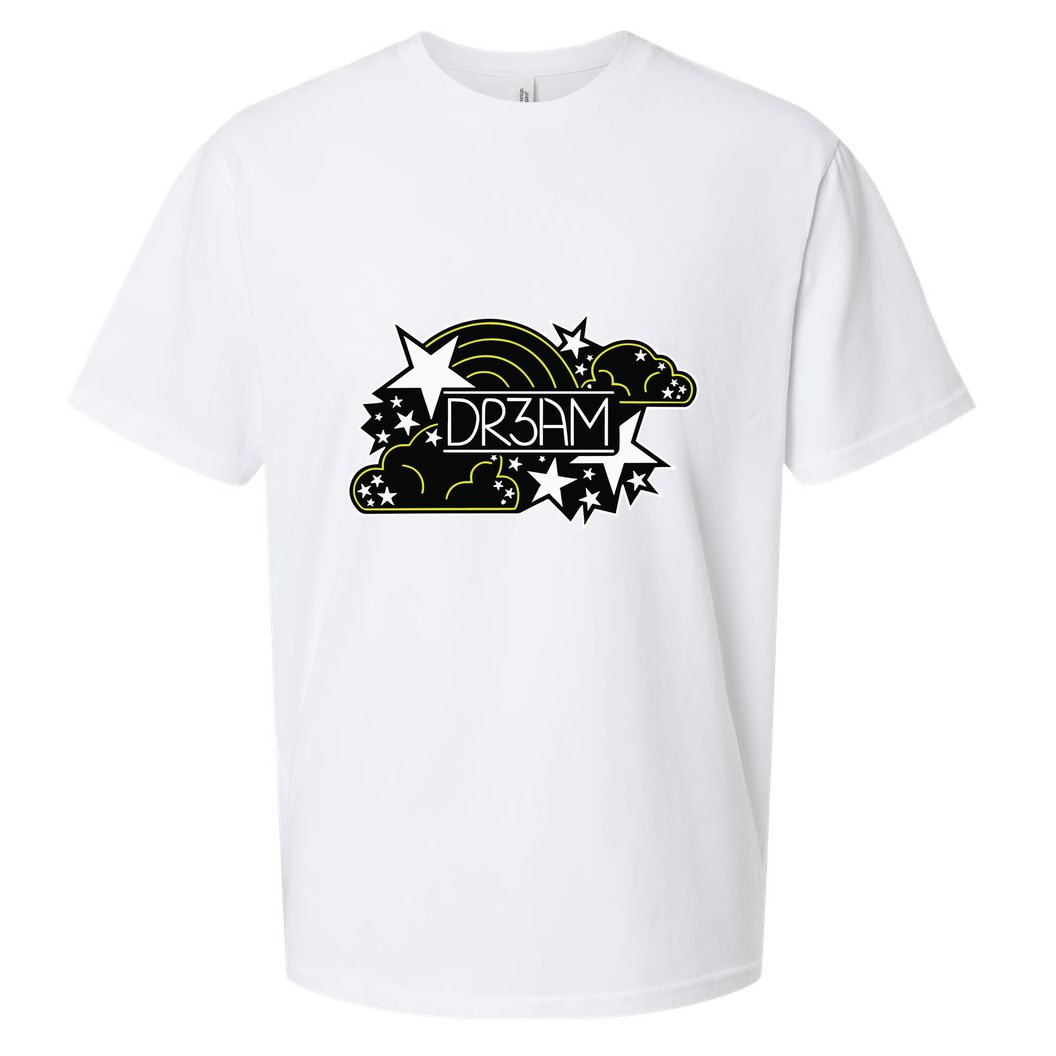 Dreaming Stars & Rainbows Sueded Cloud Jersey T-Shirt