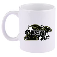 Dreaming Stars & Rainbows 11oz C Handle Ceramic Mug