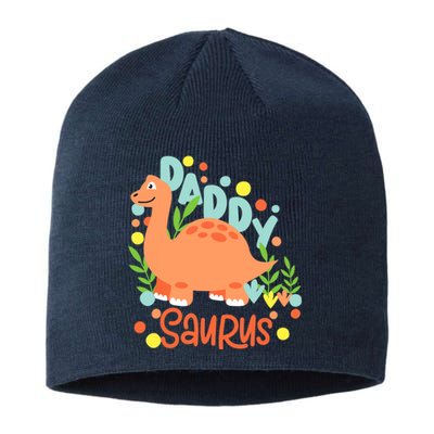 Daddy Saurus Rex Dinosaur Sustainable Beanie