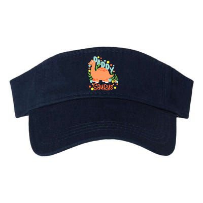 Daddy Saurus Rex Dinosaur Valucap Bio-Washed Visor