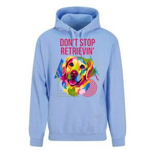 Dont Stop Retrievin Funny Golden Retriever Humor Funny Gift Unisex Surf Hoodie