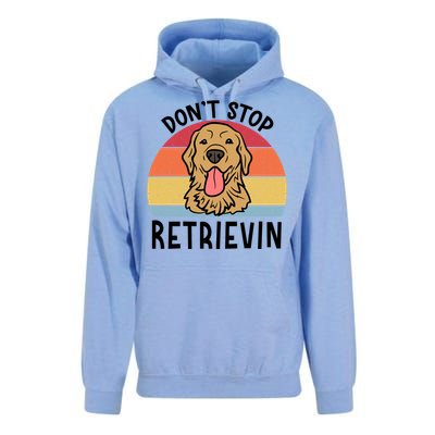 Dont Stop Retrievin Golden Retriever Dog Meaningful Gift Unisex Surf Hoodie