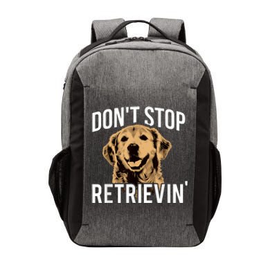 DonT Stop Retrieving Funny Golden Retriever Owner Vector Backpack