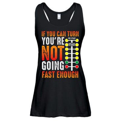 Dragster Saying Race car Driver Skill Drag Racing  Ladies Essential Flowy Tank
