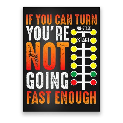 Dragster Saying Race car Driver Skill Drag Racing  Poster