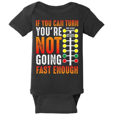 Dragster Saying Race car Driver Skill Drag Racing  Baby Bodysuit