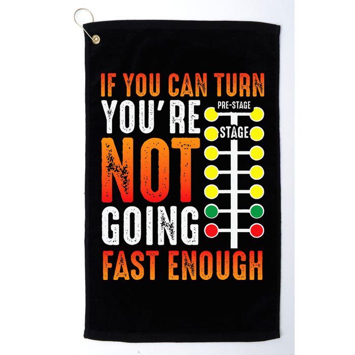 Dragster Saying Race car Driver Skill Drag Racing  Golf Towel