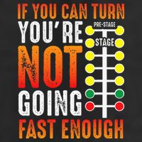 Dragster Saying Race car Driver Skill Drag Racing  Golf Towel