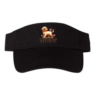 DonT Stop Retrieving Funny Golden Retriever Owner Valucap Bio-Washed Visor