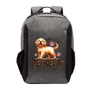 DonT Stop Retrieving Funny Golden Retriever Owner Vector Backpack