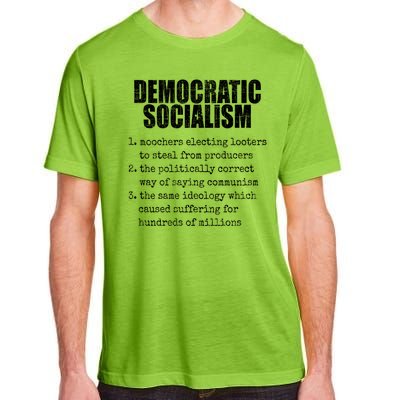 Democratic Socialism Republican Politcal Adult ChromaSoft Performance T-Shirt