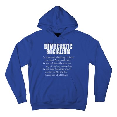 Democratic Socialism Republican Politcal Hoodie