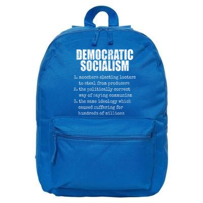 Democratic Socialism Republican Politcal 16 in Basic Backpack