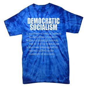 Democratic Socialism Republican Politcal Tie-Dye T-Shirt