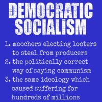 Democratic Socialism Republican Politcal Womens T-Shirt