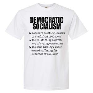 Democratic Socialism Republican Politcal Garment-Dyed Heavyweight T-Shirt