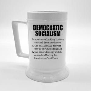 Democratic Socialism Republican Politcal Beer Stein