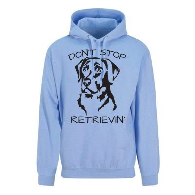 Dont Stop Retrieving Labrador Dog Unisex Surf Hoodie