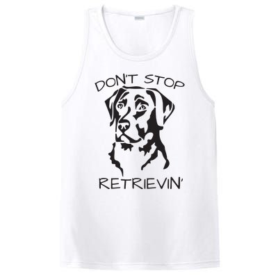 Dont Stop Retrieving Labrador Dog PosiCharge Competitor Tank