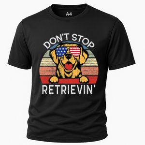 DonT Stop Retrievin Golden Retriever Dog Cooling Performance Crew T-Shirt