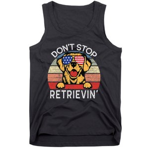 DonT Stop Retrievin Golden Retriever Dog Tank Top