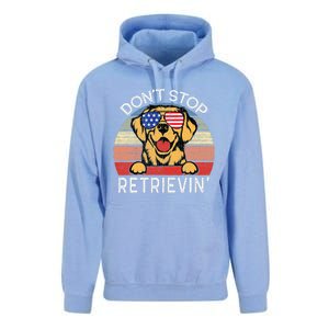 DonT Stop Retrievin Golden Retriever Dog Unisex Surf Hoodie