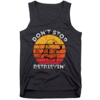 DonT Stop Retrieving Funny Golden Retriever Dog Owner Tank Top