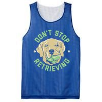 Dont Stop Retrieving Gift Retro Golden Retriever Funny Gift Mesh Reversible Basketball Jersey Tank