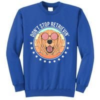 Dont Stop Retrievin Golden Retriever Lover Gift Tall Sweatshirt