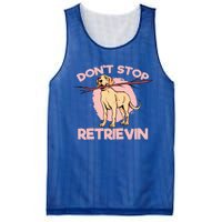 Dont Stop Retrievin Golden Retrievers Gift Mesh Reversible Basketball Jersey Tank