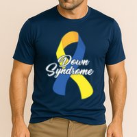 Down Syndrome Ribbon Awareness Performance Shirt