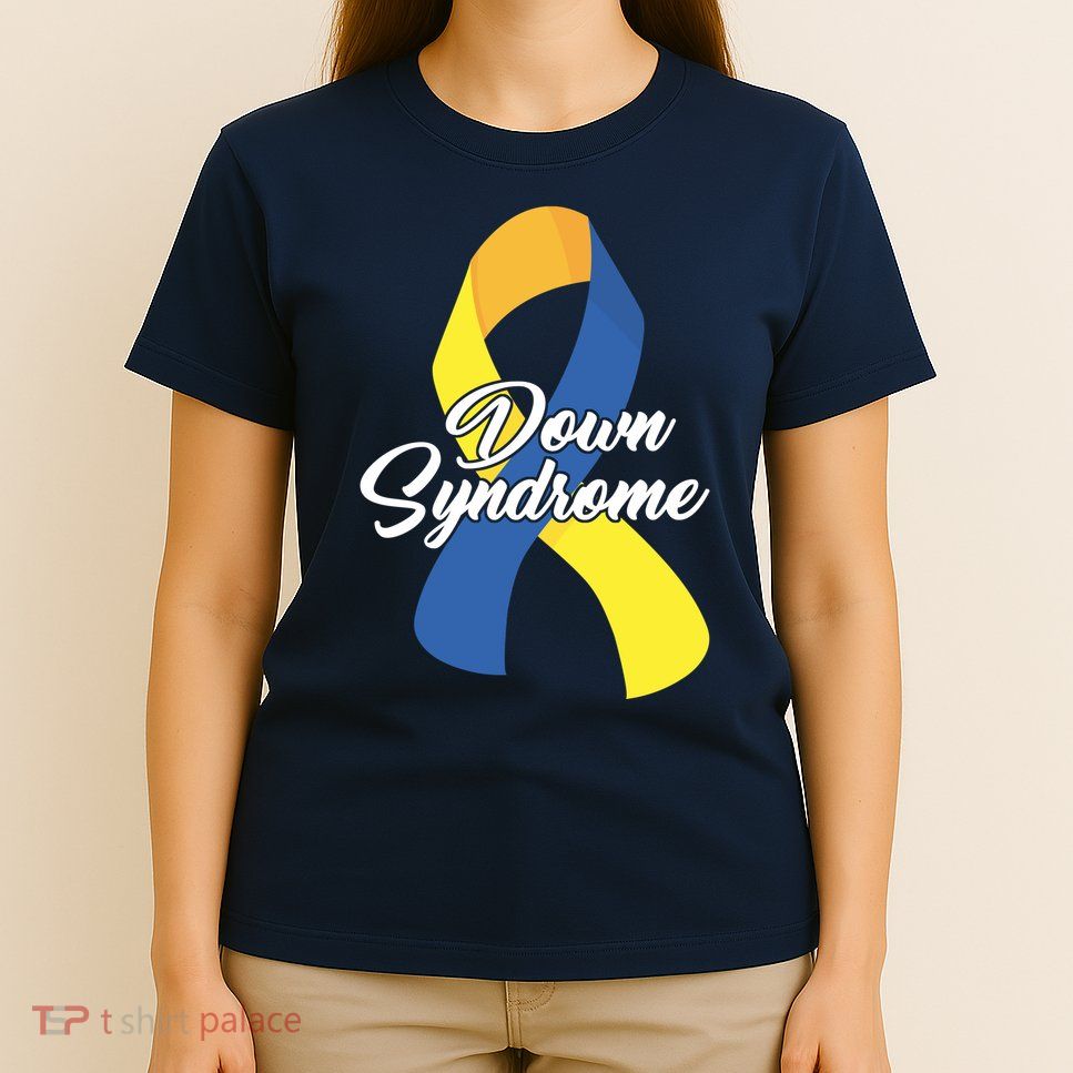 Down Syndrome Ribbon Awareness T-Shirt