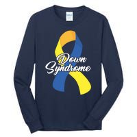 Down Syndrome Ribbon Awareness Tall Long Sleeve T-Shirt