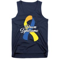 Down Syndrome Ribbon Awareness Tank Top