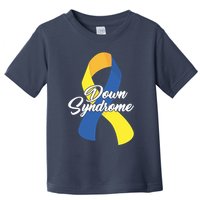Down Syndrome Ribbon Awareness Toddler T-Shirt