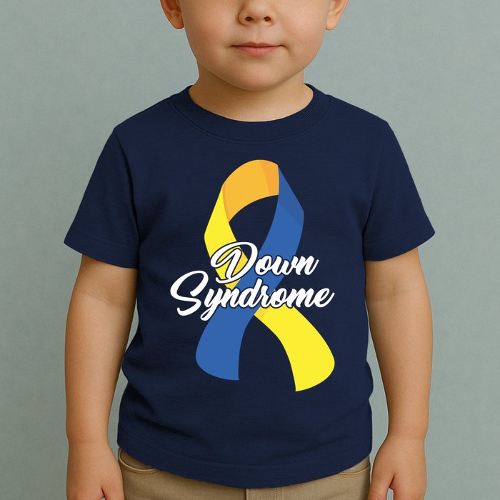 Down Syndrome Ribbon Awareness Toddler T-Shirt