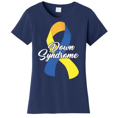 Down Syndrome Ribbon Awareness Women's T-Shirt