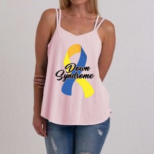 Down Syndrome Ribbon Awareness Women's Strappy Tank