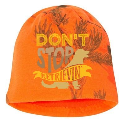 Dont Stop Retrievin Cute Gift Kati - Camo Knit Beanie