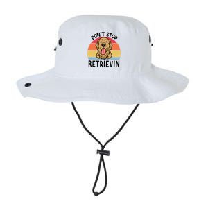 Dont Stop Retrievin Golden Retriever Dog Meaningful Gift Legacy Cool Fit Booney Bucket Hat