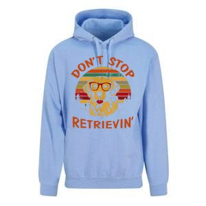 Dont Stop Retrievin Funny Graphic Dog Lovers Great Gift Unisex Surf Hoodie