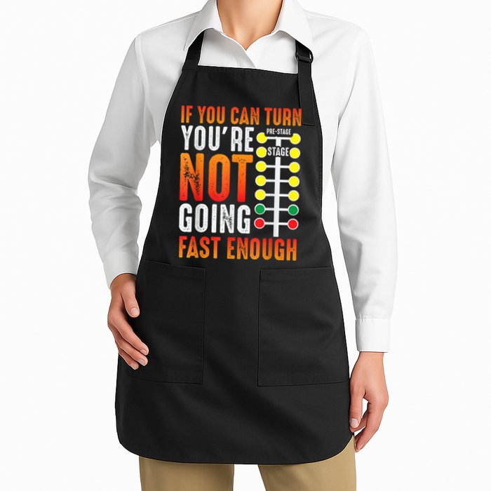 Dragster Saying Race Car Driver Skill Drag Racing Apron