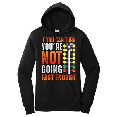 Dragster Saying Race Car Driver Skill Drag Racing Women's Pullover Hoodie