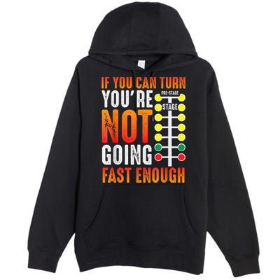 Dragster Saying Race Car Driver Skill Drag Racing Premium Pullover Hoodie