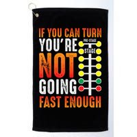 Dragster Saying Race Car Driver Skill Drag Racing Golf Towel