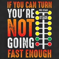 Dragster Saying Race Car Driver Skill Drag Racing Golf Towel